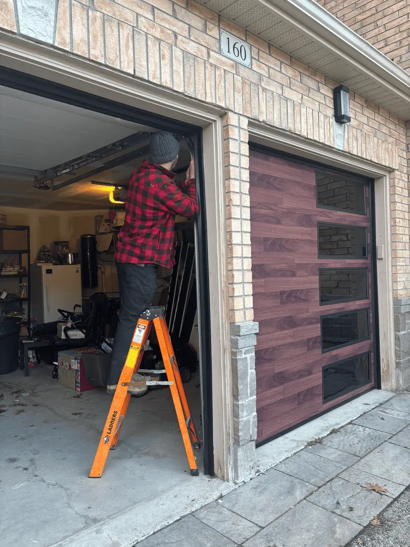 Garage door cable repair